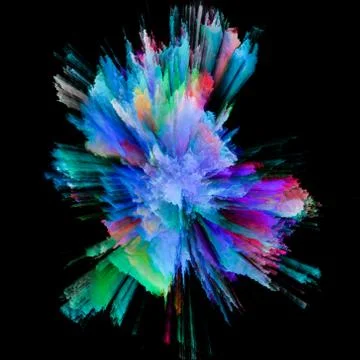 Quickening of Colors Stock-Illustration