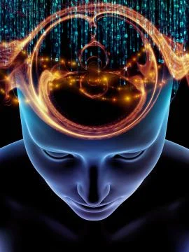 Quickening of Consciousness Stock Illustration