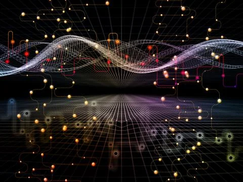 Quickening of Data Transfers Illustrazione stock
