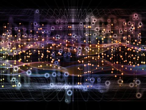 Quickening of Data Transfers Stock Illustration