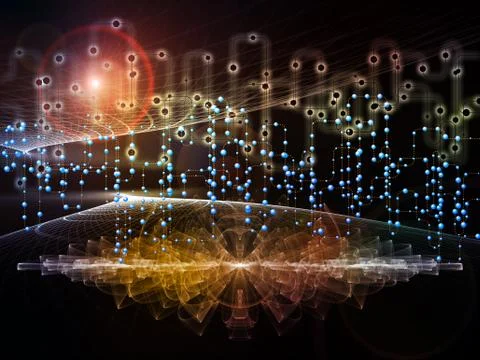 Quickening of Data Transfers 스톡 일러스트