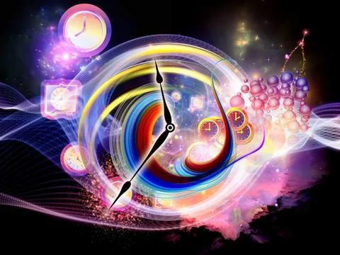 Quickening of Time Illustrazione stock