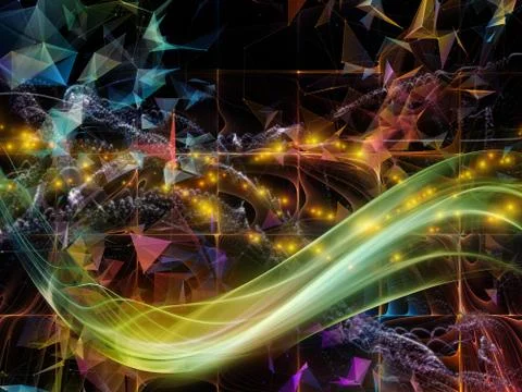 Quickening of Virtual World イラスト素材