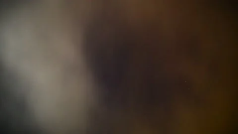 Quickly moving clouds on starry sky Stock Footage 151264237