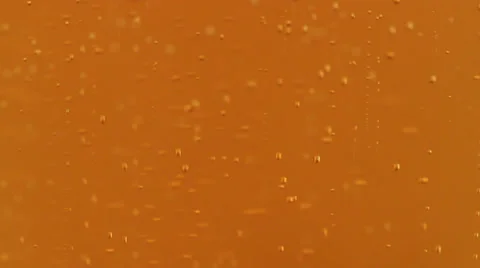 Quickly rising bubbles in beer. Stock Footage 37080283