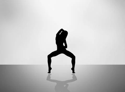 Quickstep Dance couple , Latin , Salsa Dance Ballet Stock Illustration