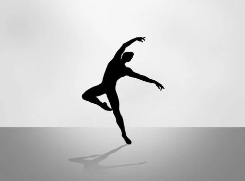 Quickstep Dance couple , Latin , Salsa Dance Ballet Stock Illustration