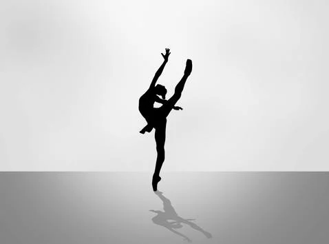 Quickstep Dance couple , Latin , Salsa Dance Ballet Stock Illustration