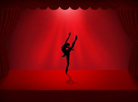 Quickstep Dance couple , Latin , Salsa Dance Ballet Stock Illustration