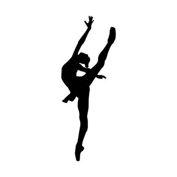 Quickstep Dance couple , Latin , Salsa Dance Ballet Stock Illustration