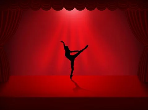 Quickstep Dance couple , Latin , Salsa Dance Ballet Stock Illustration