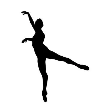 Quickstep Dance couple , Latin , Salsa Dance Ballet Stock Illustration