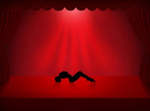 Quickstep Dance couple , Latin , Salsa Dance Ballet Stock Illustration