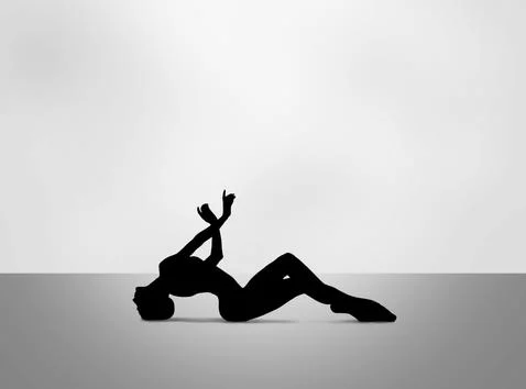 Quickstep Dance couple , Latin , Salsa Dance Ballet Stock Illustration