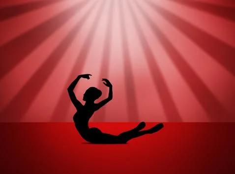 Quickstep Dance couple , Latin , Salsa Dance Ballet Stock Illustration