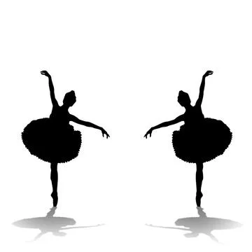 Quickstep Dance couple , Latin , Salsa Dance Ballet Stock Illustration