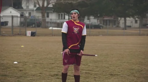 Quidditch • Keeper • Directs Team Stock Footage 51393900