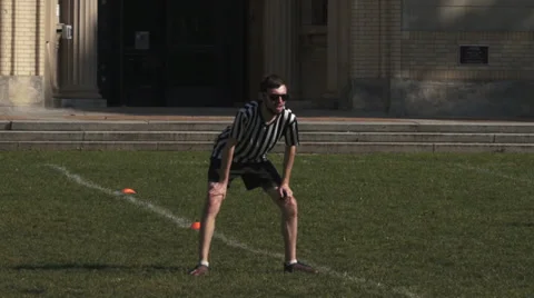 Quidditch - Referee - Makes Calls Stock Footage 37129159