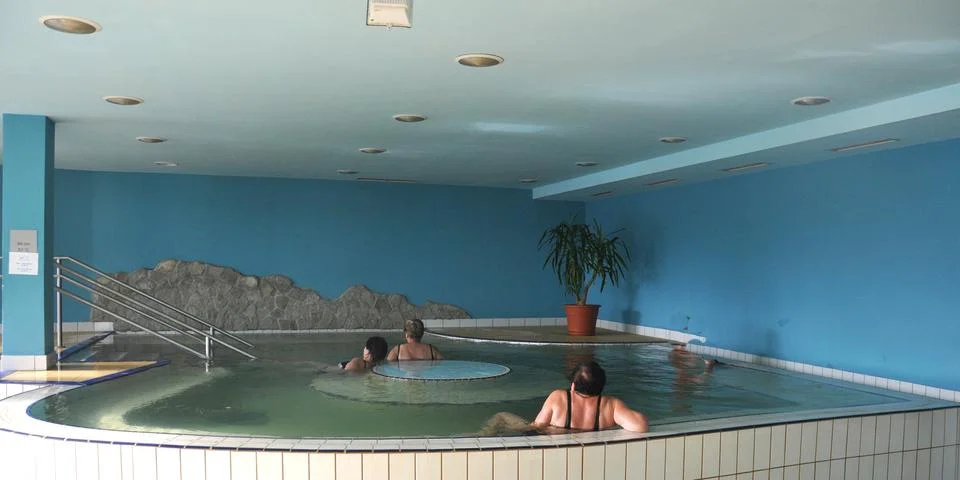 Quiescent pool Foto stock