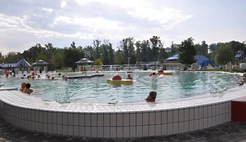 Quiescent pool Stock Photos