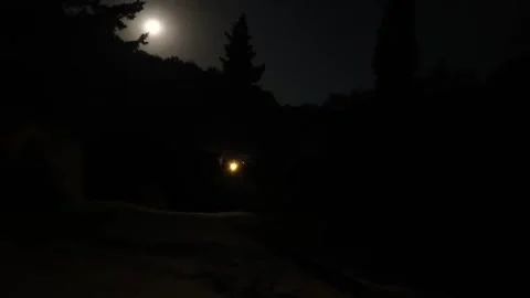 The quiet atmosphere of the night Stock Footage 316941971
