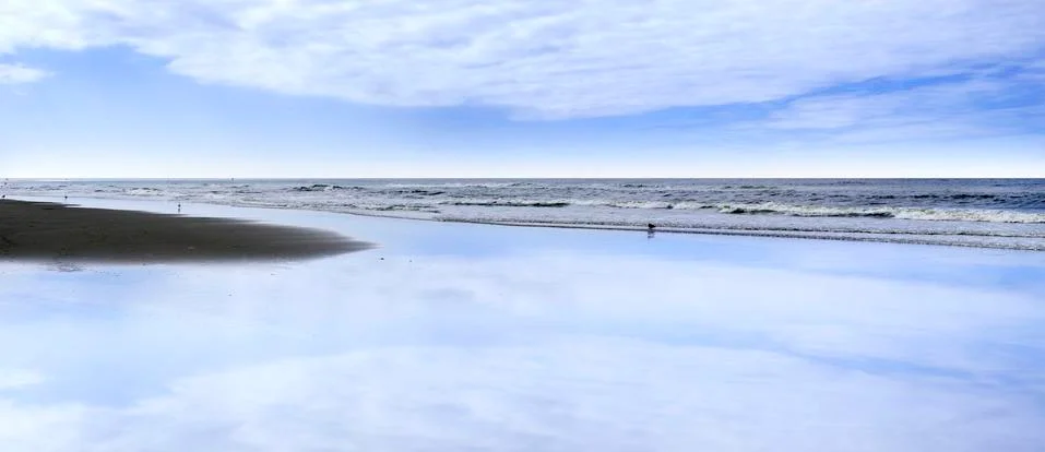 Quiet beach Stock Photos