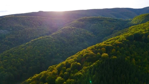 Quiet Between the Hills Stock Footage 297237835