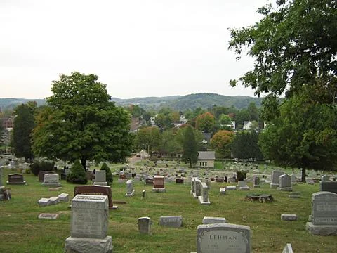 Quiet Cemetery Stock Photos