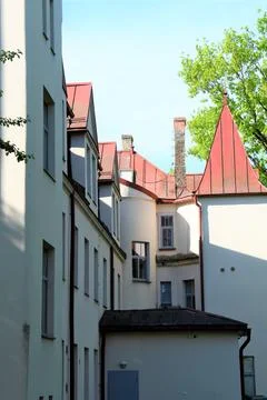 A quiet corner of town Foto stock