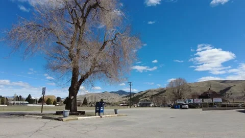 A quiet day in a small town Stock Footage 167568740