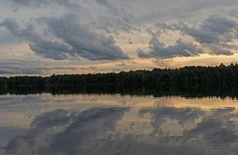 Quiet Reflections at Twilight Photos