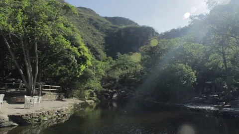 Quiet River Pool at Serra do Cipo, Brazil 스톡 동영상 71478445