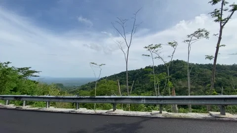 Quiet roads in the hills Stock Footage 295013046