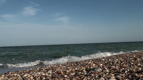 Quiet sea Stock Footage 36675392