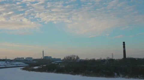 Quiet sky above Stock Footage 59556382