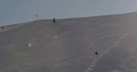 Quiet slopes Stock Footage 129514297