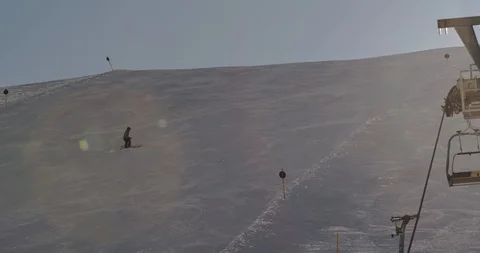 Quiet Slopes Stock Footage 129514454