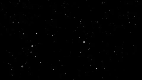 Quiet snowfall on green screen. Animated. 4K Stock Footage 294788055