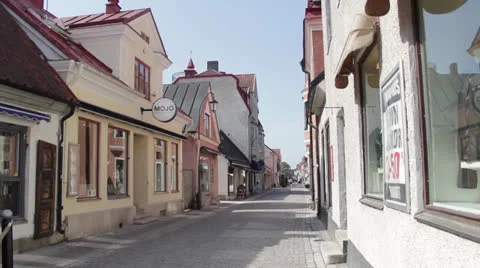 Quiet street Stock Footage 27100798