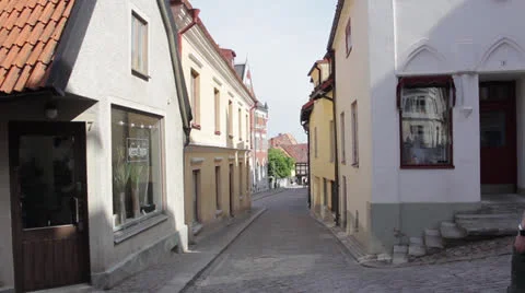 Quiet street Video stock 27100847