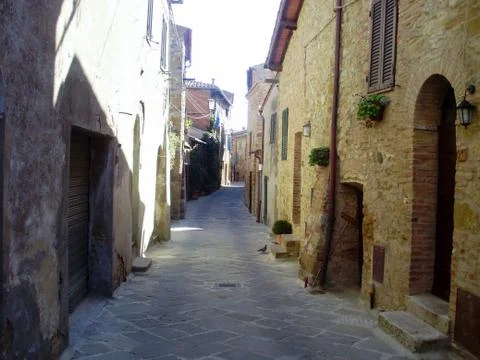 Quiet street Stock Photos