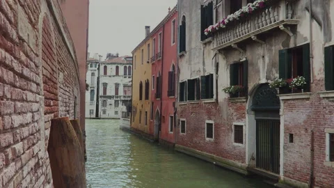 A quiet street in Venice Stock Footage 228667749