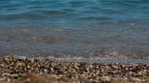 Quiet Summer Sea Stock Footage 65448423