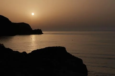 A quiet sunrise Stock Photos