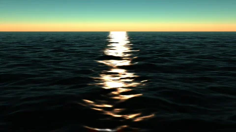 Quiet Sunset 库存影片 104623