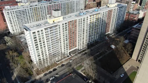 Quiet Washington Square Area during Coronavirus Outbreak 库存影片 126901355