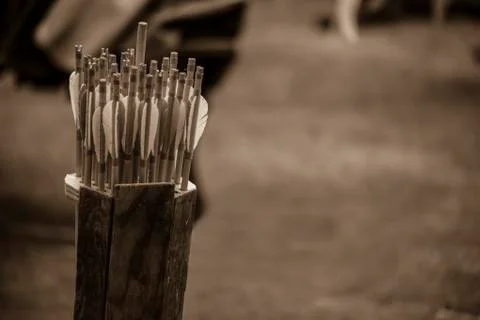 Quill of Arrows Stock Photos