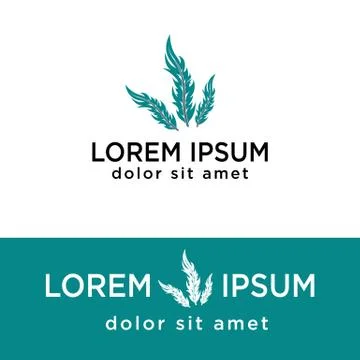 Quill creative logo template creative , icon elements isolated Stock-Illustration