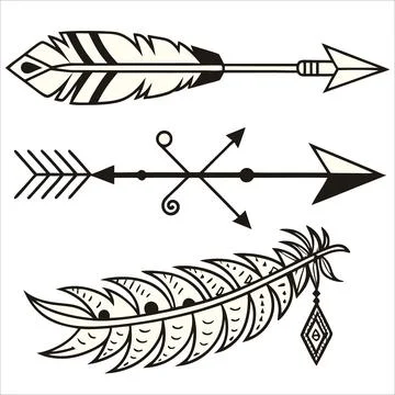 Quill pen writing transformation vector illustration Stock Illustration