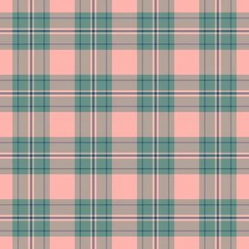 Quilt seamless pattern textile, repetition plaid vector texture. Valentine .. Stock Illustration